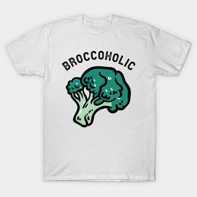 Broccoholic T-shirt T-Shirt by Tranquility
